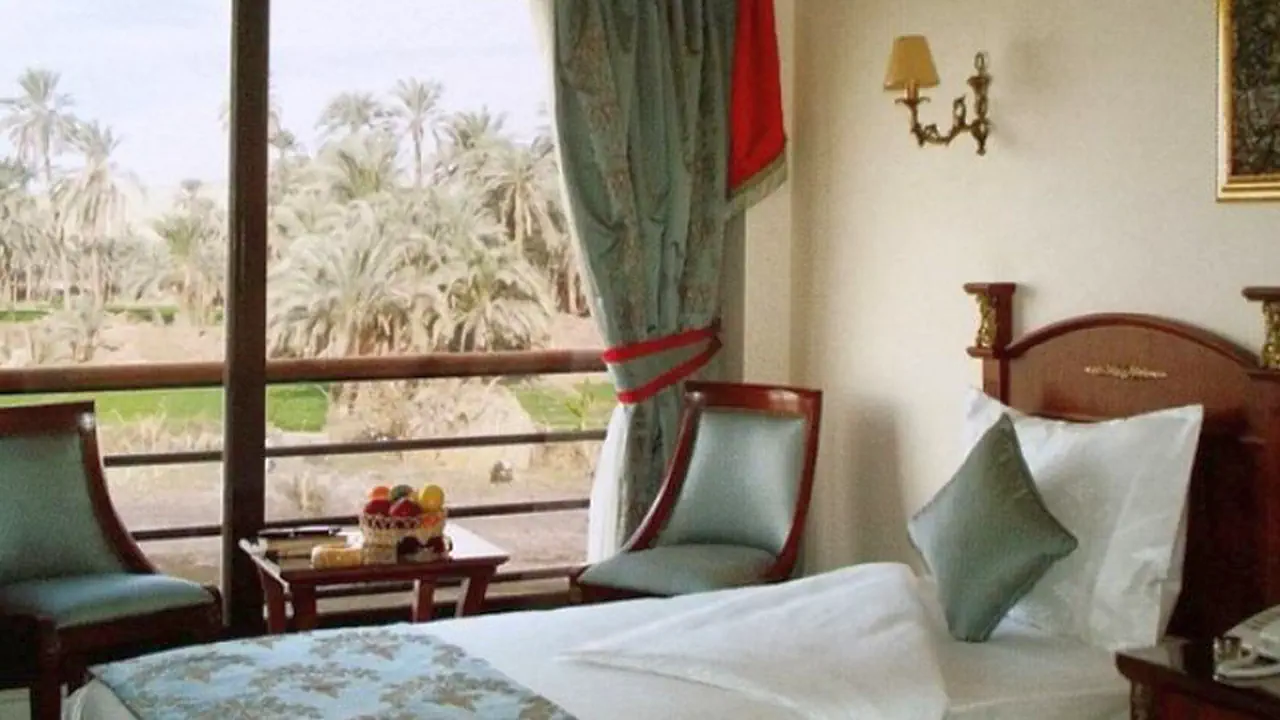 Nile Dolphin The Nile Dolphin cruise offers a luxurious experience on the Nile, featuring comfortable cabins, fine dining, and a variety of entertainment programs.